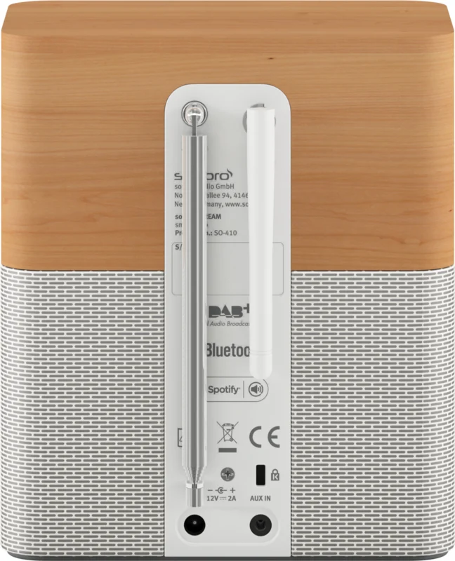 Sonoro Stream X Walnoot/Zwart - Radio