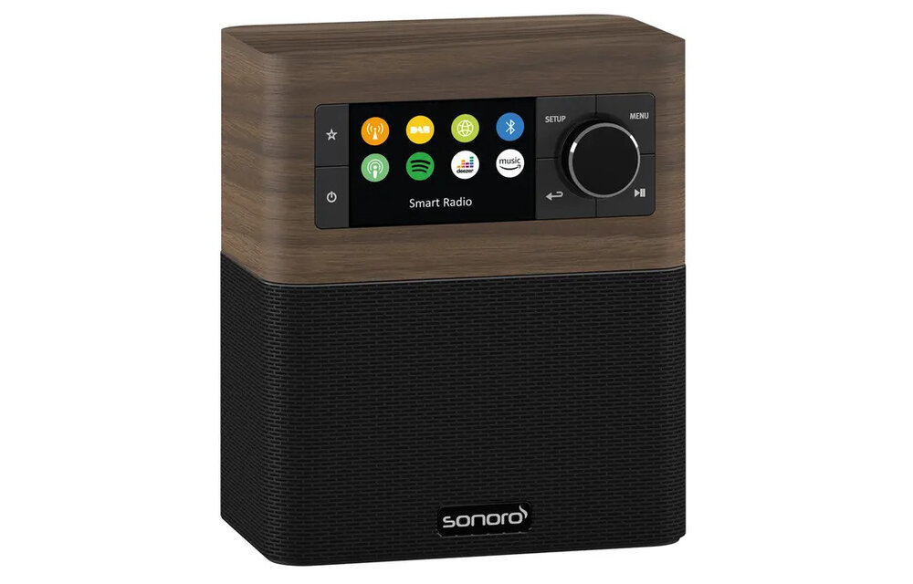 Sonoro Stream X Walnoot/Zwart - Radio