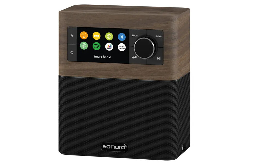 Sonoro Stream X Walnoot/Zwart - Radio