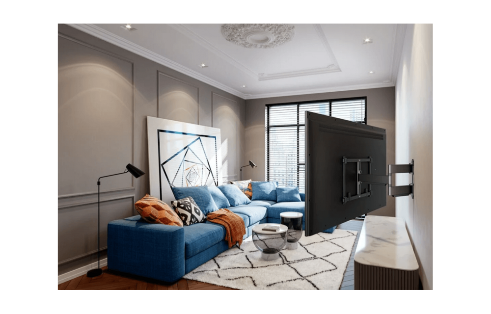 Vogel's TVM 5445 32 -65 inch zwart Draaibare tv-beugel - TV muurbeugel