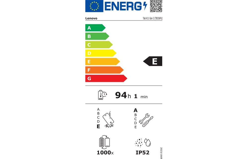 Lenovo Idea Tab WiFi 128GB Grijs incl. Tab Pen (ZAFR0405SE) - Tablet