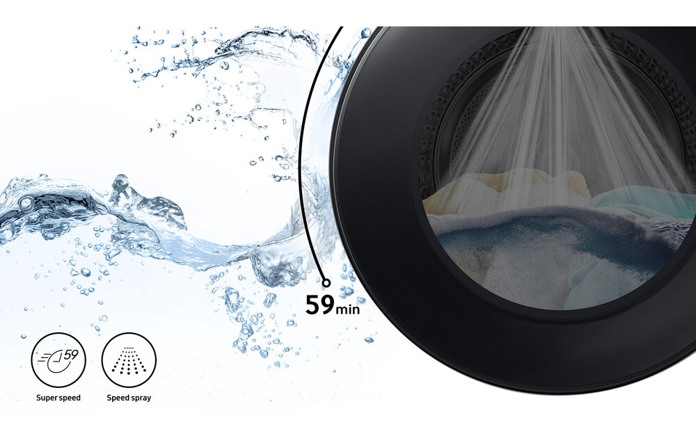 Samsung QuickDrive WW90T936ASH  - Wasmachine