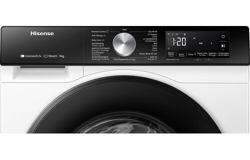 Hisense WF3S8043BW3/BLX - Wasmachine