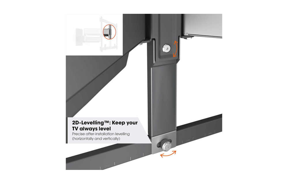 Vogel's TVM 5855 55 -100 inch zwart Draaibare tv-beugel - TV muurbeugel