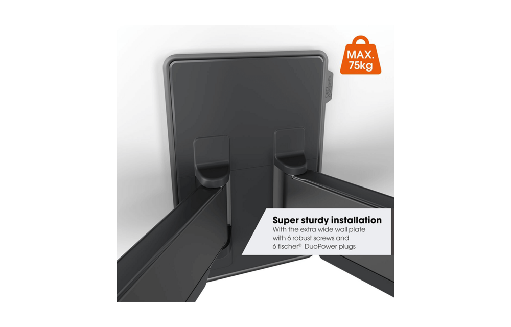 Vogel's TVM 5855 55 -100 inch zwart Draaibare tv-beugel - TV muurbeugel