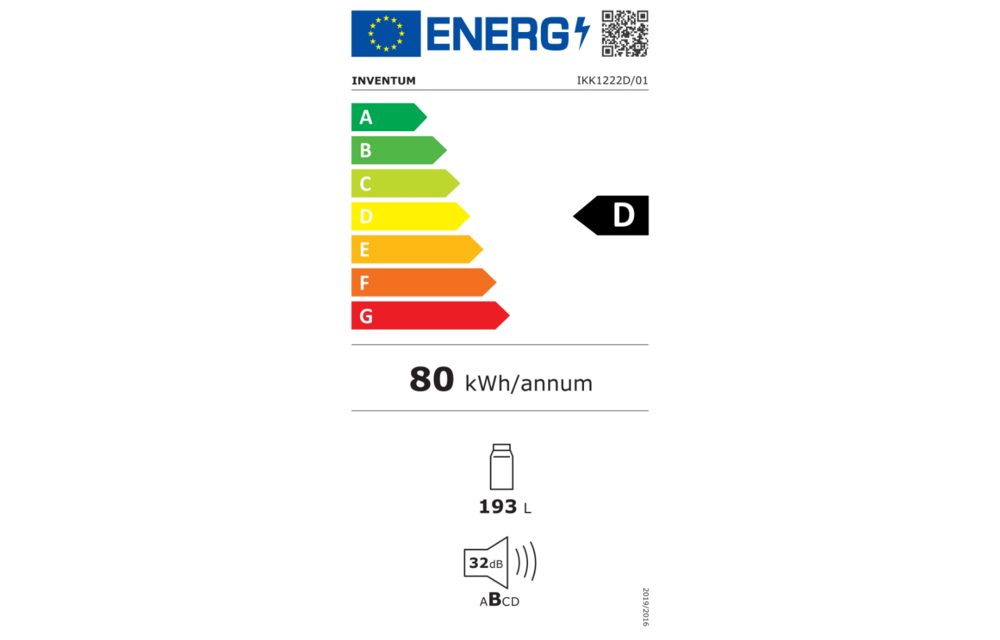 Inventum IKK1222D - Inbouw koelkast