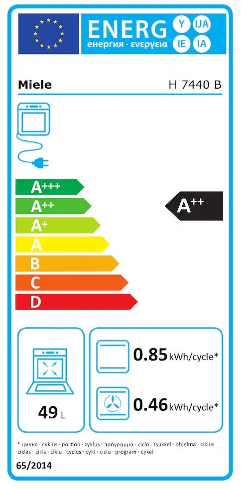 Miele H 7440 B - Inbouw oven