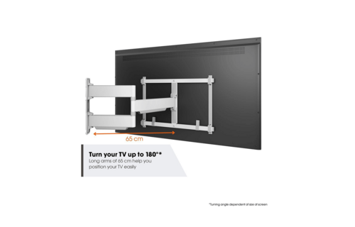 Vogel's TVM 5645 40 -77 inch Wit Draaibare tv-beugel - TV muurbeugel