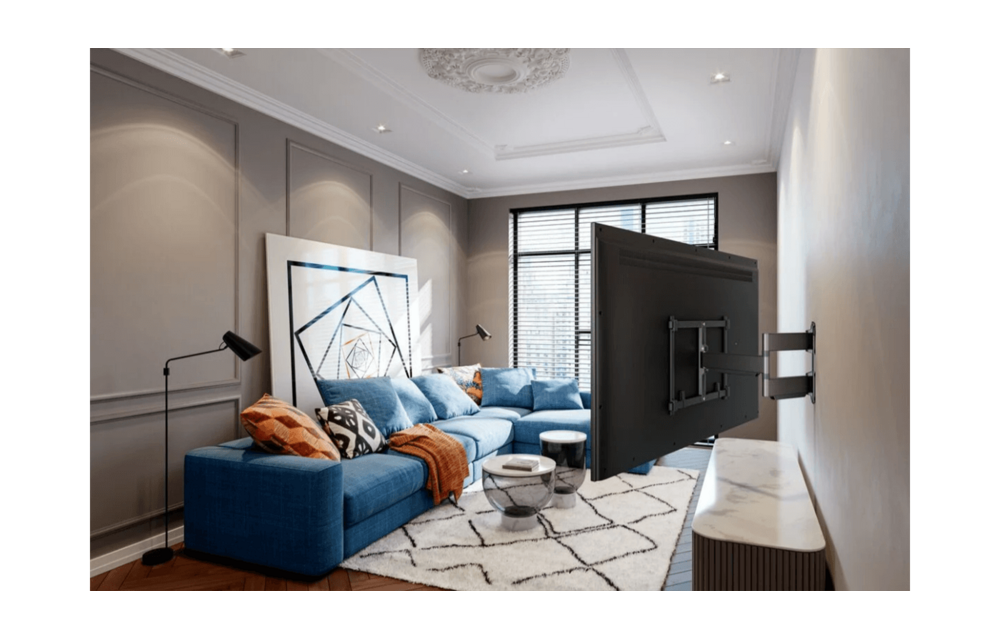 Vogel's TVM 5845 55 -100 inch zwart Draaibare tv-beugel - TV muurbeugel