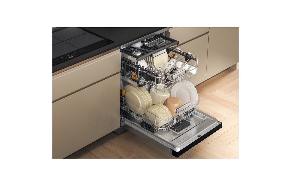 Whirlpool W7F HS51 X - Vrijstaande vaatwasser