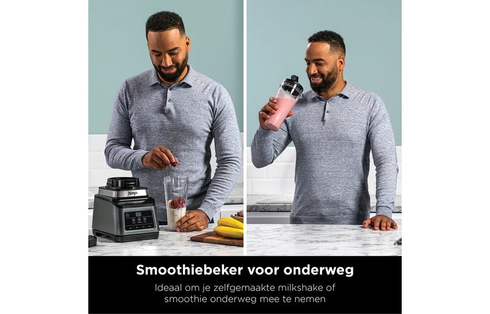 Ninja BN750EU 2-in-1 Auto-iQ - Blender
