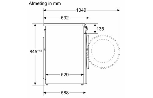 Bosch Serie 2 WGE02406NL  - Wasmachine