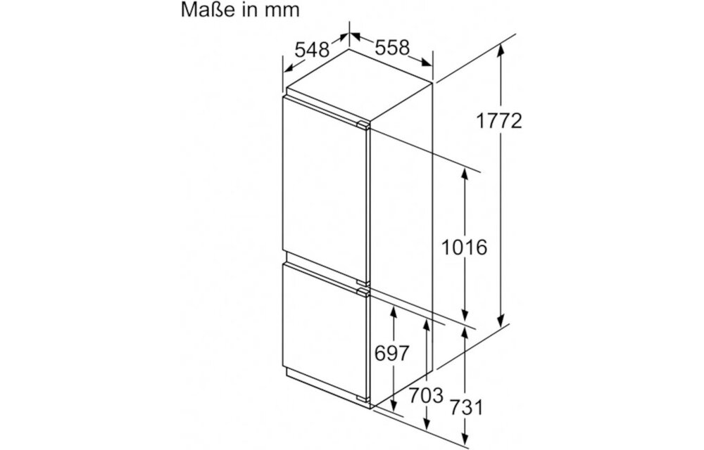 Bosch KIN86EDD0 - Inbouw koelkast