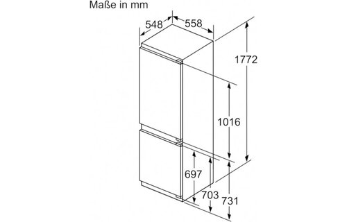 Bosch KIN86EDD0 - Inbouw koelkast