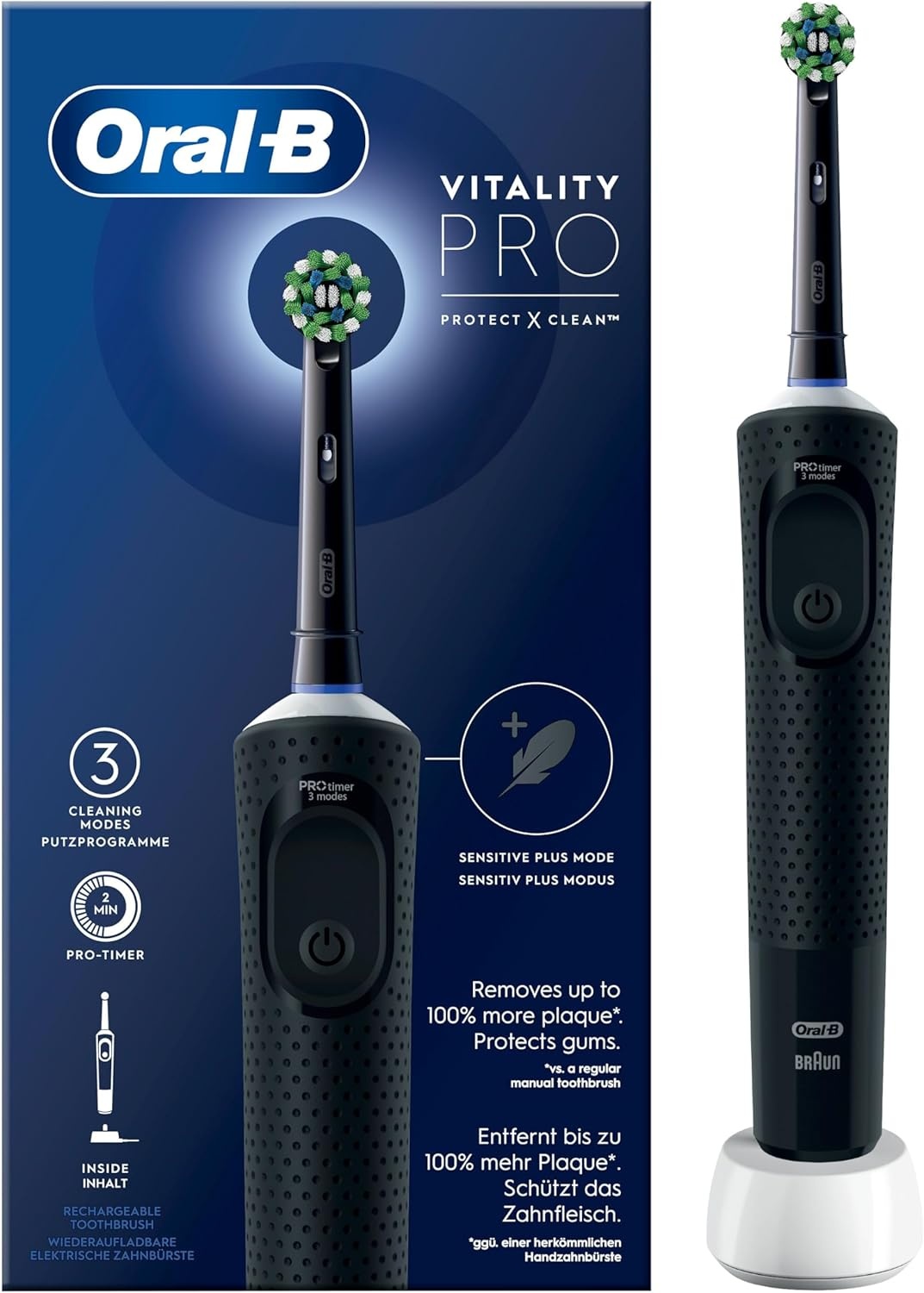 Oral-B Vitality Pro Black - Elektrische tandenborstel