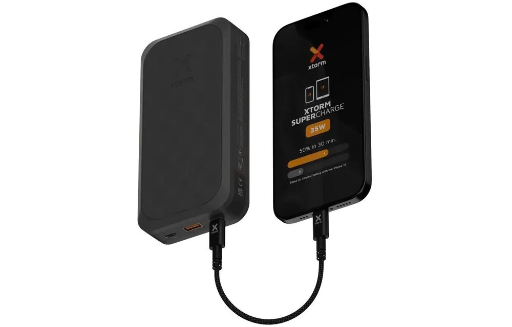 Xtorm Fuel Series 5 FS5201 20.000 mAh Midnight Black - Powerbank