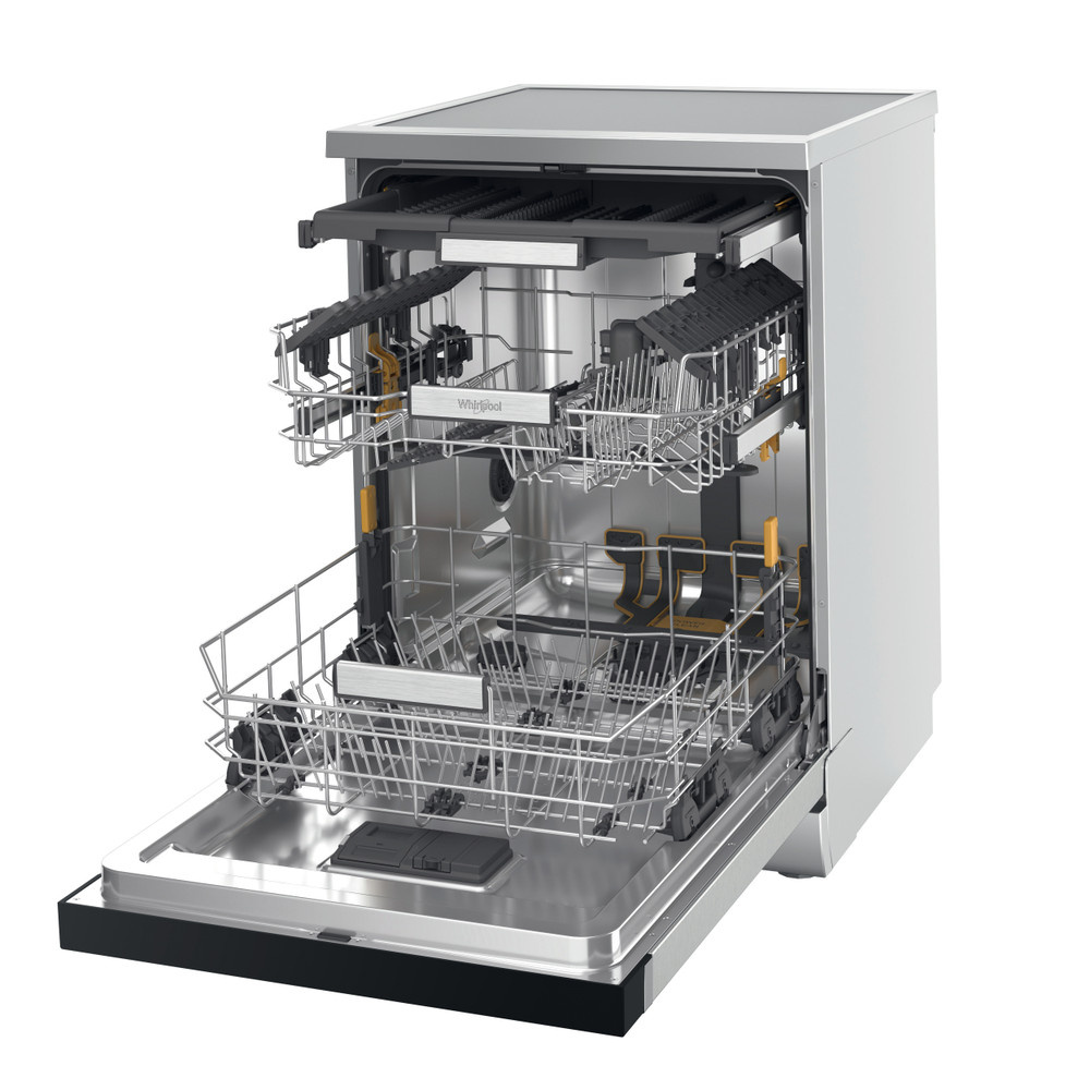 Whirlpool W7F HS51 X - Vrijstaande vaatwasser