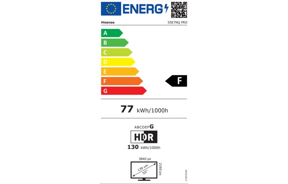 Hisense 55E7NQ PRO - QLED TV