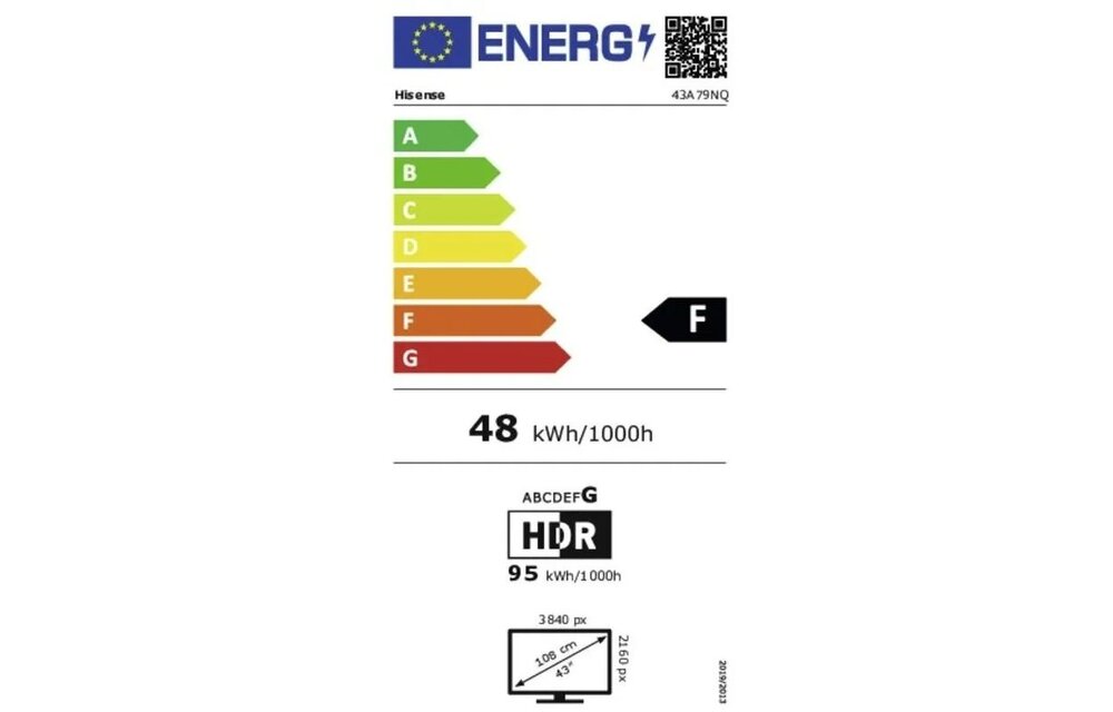 Hisense 43A79NQ - QLED TV