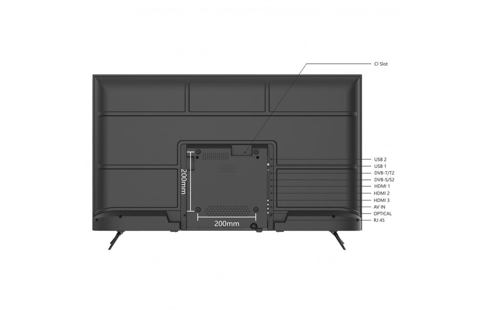 Smart Tech 43UV10V1 - LED TV