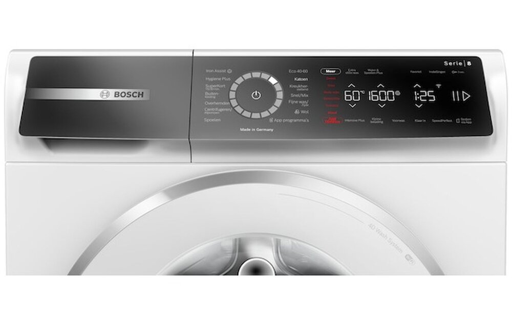 Bosch Serie 8 WGB25409NL - Wasmachine