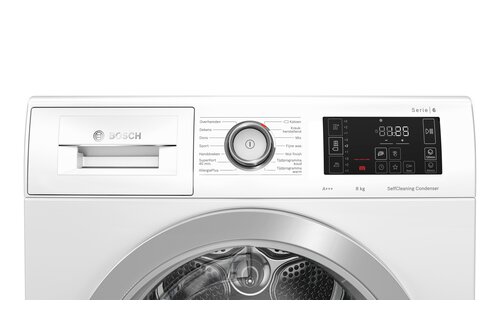 Bosch Serie 6 WTU87692NL EXCLUSIV - Warmtepompdroger