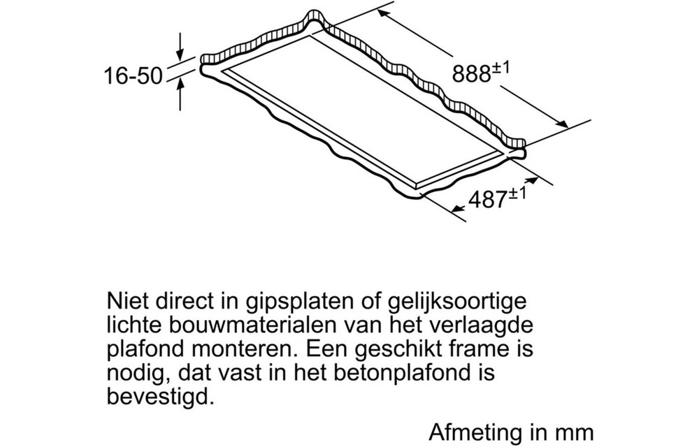 Siemens LR96CAQ50 - Plafond afzuigkap