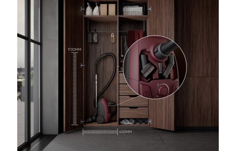 AEG 5000 Clean AB51C2DR Parket - Stofzuiger met zak