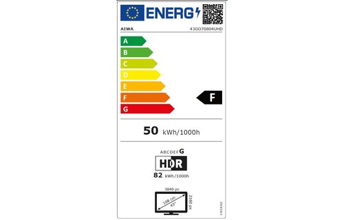 Aiwa 43GO70804UHD - LED TV