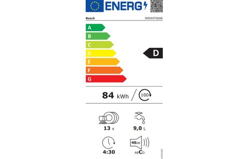 Bosch SMI4HTS00E - Inbouw vaatwasser