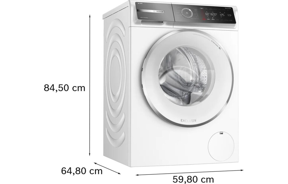 Bosch Serie 8 WGB256AMNL EXCLUSIV - Wasmachine