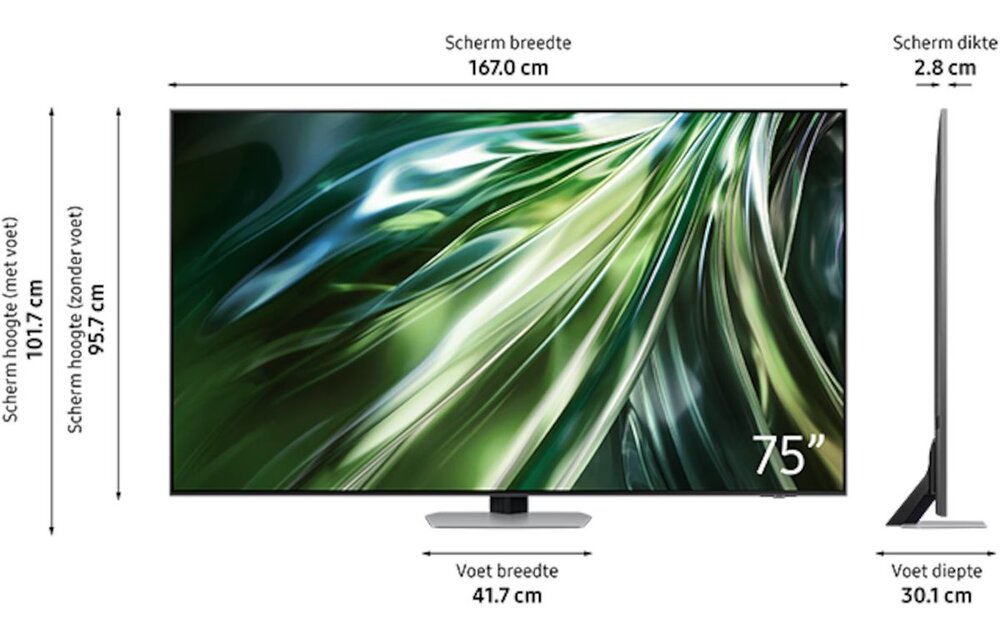 Samsung Neo QLED 4K 75QN93D (2024) - QLED TV