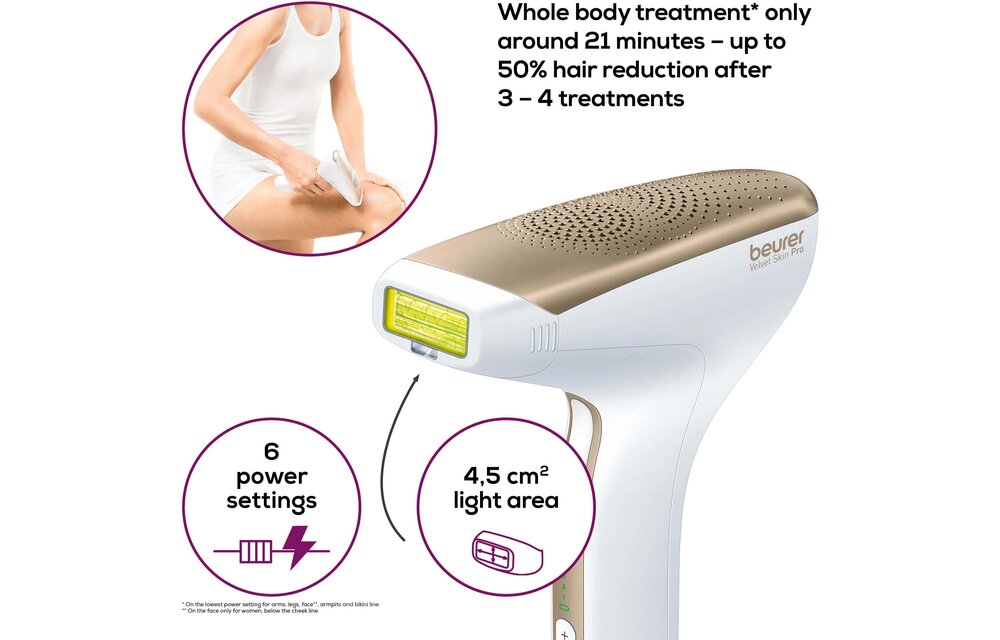 Beurer IPL Velvet Skin Pro 8500 - Lichtontharingsapparaat