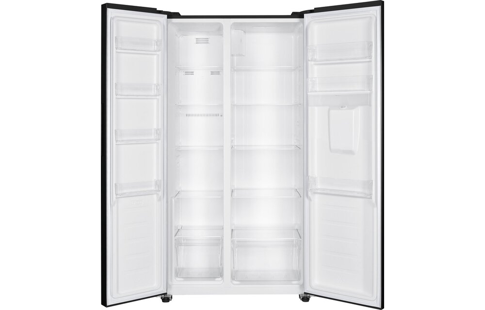 Exquisit SBS239-WS-EB - Amerikaanse koelkast