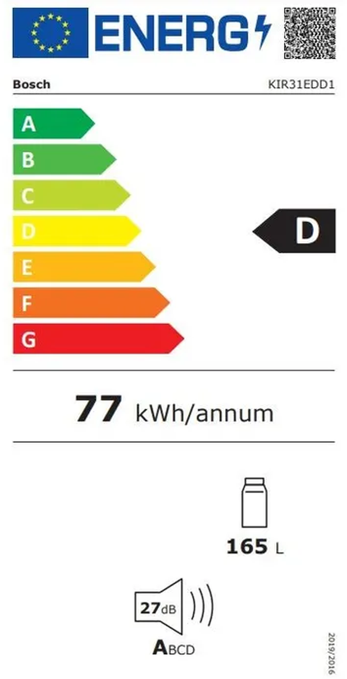 Bosch KIR31EDD1 Serie 6 EXCLUSIV - Inbouw koelkast