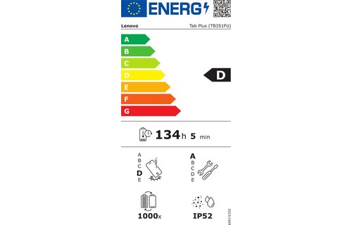 Lenovo Tab Plus (ZADX0142SE) 128GB Grijs - Tablet
