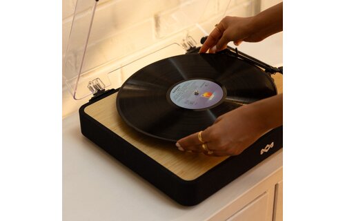 House of Marley Revolution Signature Black - Platenspeler