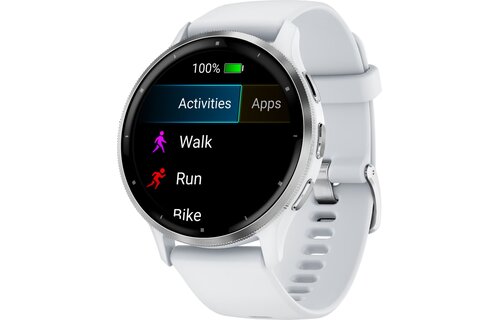 Garmin Venu 3 45mm Zilver/Wit - Smartwatch
