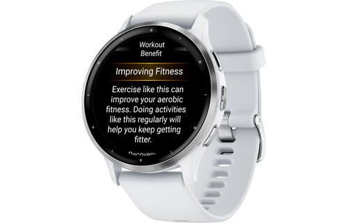 Garmin Venu 3 45mm Zilver/Wit - Smartwatch