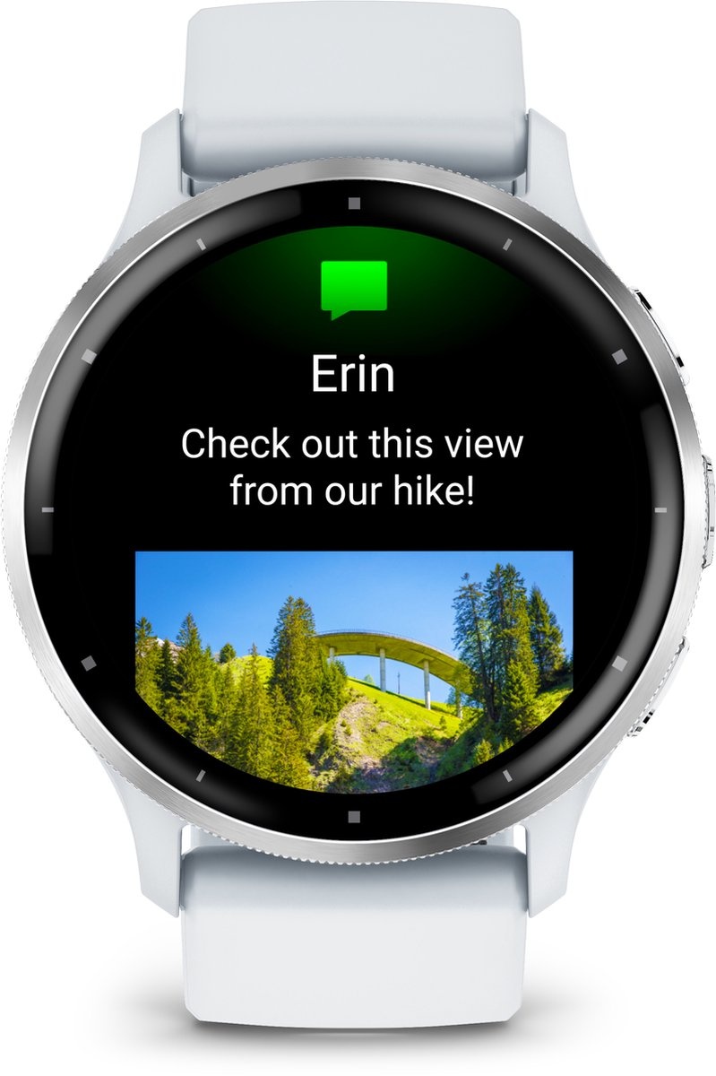 Garmin Venu 3 45mm Zilver/Wit - Smartwatch