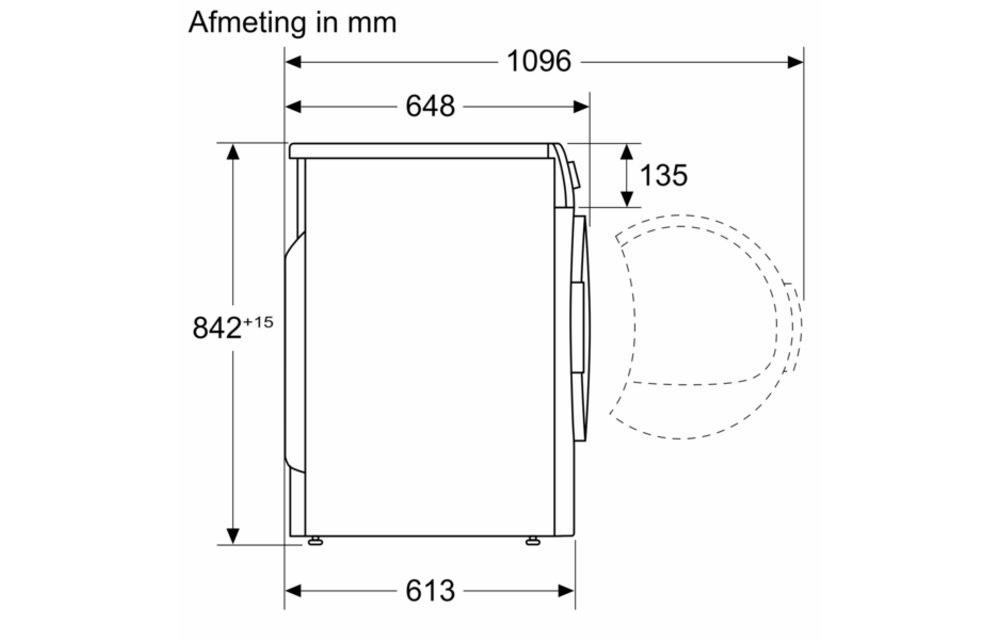 Siemens WQ35G2C9NL iQ500 extraKlasse - Warmtepompdroger