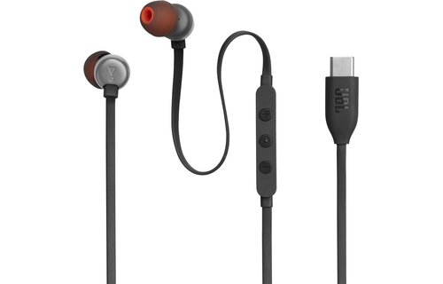 JBL Tune 310C USB Zwart - Oordopjes