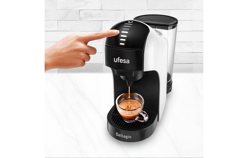 Ufesa Bellagio Wit - Koffiemachine