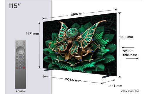 TCL 115C7K QD Mini-LED (2025) - Mini-LED TV