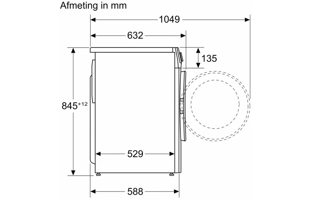 Bosch Serie 6 WGG244ZANL - Wasmachine
