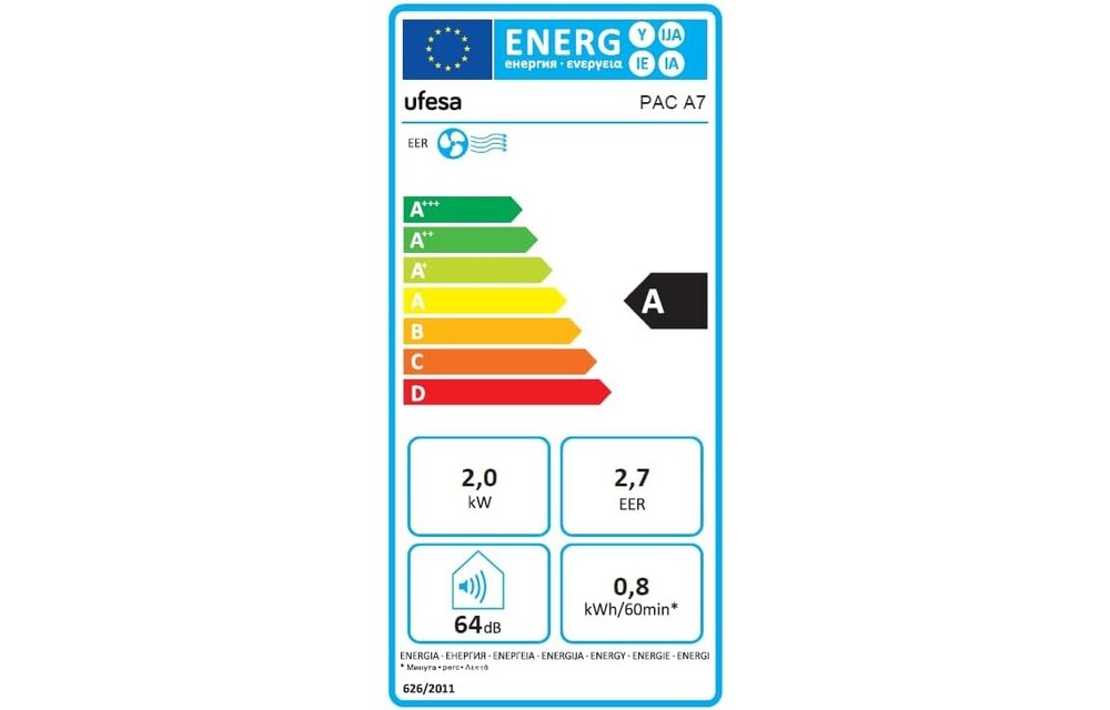 Ufesa Alaska 7 - Mobiele airco