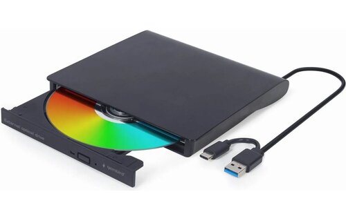 Gembird DVD-USB-031 Externe USB-DVD Drive + Brander