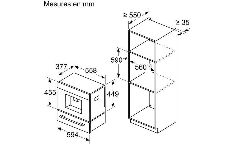 Siemens CT718L1B0 - Inbouw koffiemachine