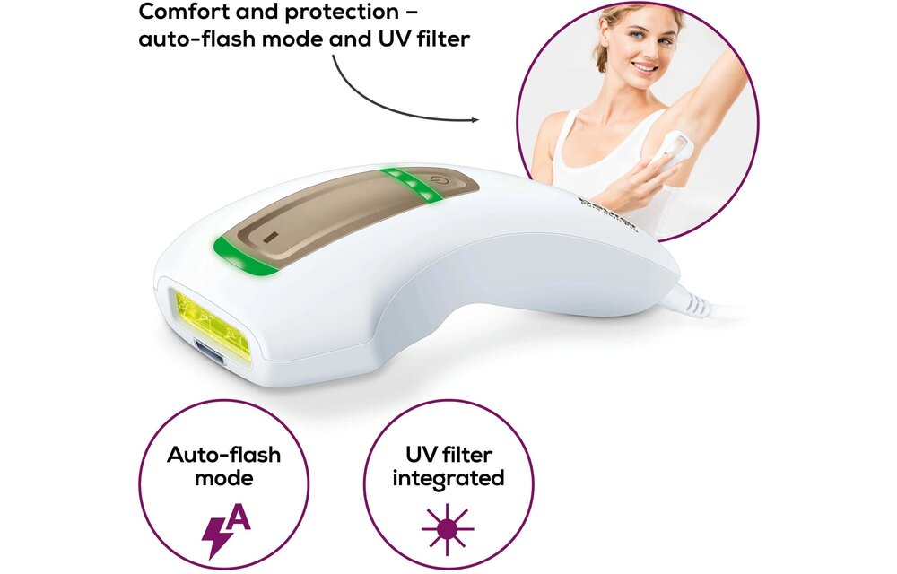 Beurer IPL Pure Skin Pro 5500 - Lichtontharingsapparaat