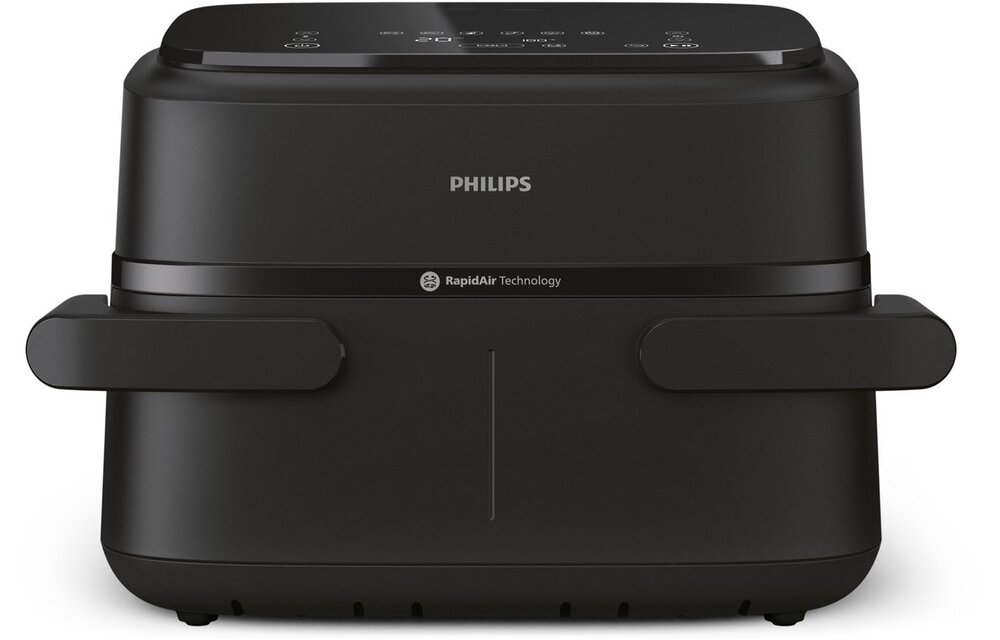 Philips Dual Basket Airfryer NA150/00 - Hetelucht friteuse